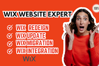 wix website design fix wix website redesign wix velo website wix studio website