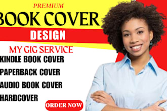 do professional book cover design for kindle and paperback, fix book cover error