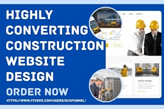 design construction roofing contractor hvac handyman real estate solar website