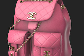 create realistic 3d models of bags, backpacks, purses, and wallets using clo3d