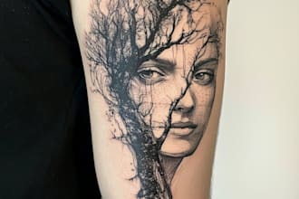 make custom tattoo design, tattoo sleeve