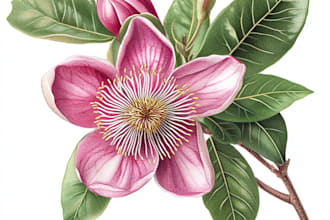 do botanical illustrations of flowers