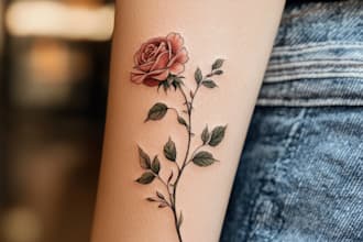 make a realistic tattoo design
