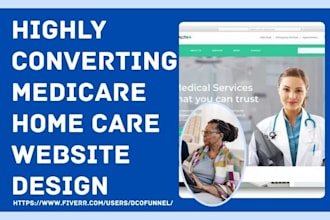 design home care medicare health medical life mortgage auto insurance website