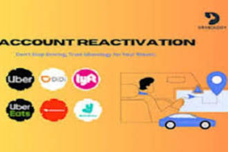 automate uber and zifty bot and reactivate banned account