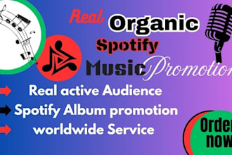 do spotify music promotion, spotify album promotion