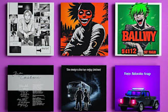 professionally design album or single cover art