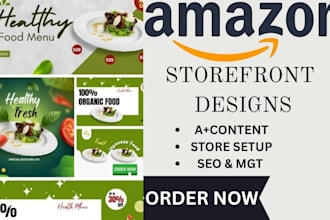 create and design stunning amazon storefront, amazon brand store, for fba and pl