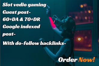 do write and publish a slot article with dofollow backlink on top sites