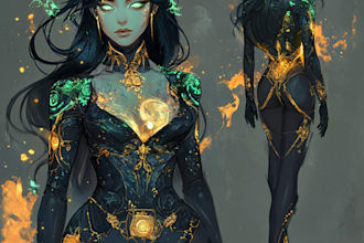 create a character for your role playing, fantasy character