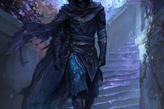 create original characters, fanart, and fantasy portraiture