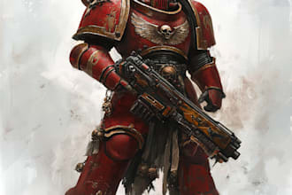 do  a  fantasy or warhammer 40k character