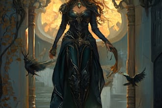 create a character for your role playing, fantasy character