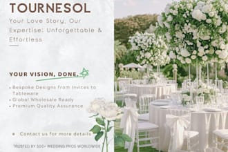 help you plan your wedding custom and sourcing from china