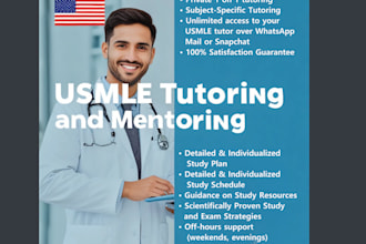 be your usmle tutor and mentor