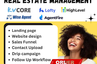 customize kvcore real estate website lofty ghl