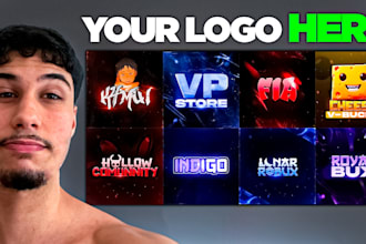 your profissional logo for discord, youtube channel, store