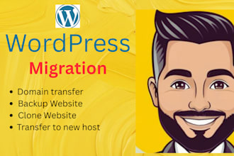 backup, migrate, change domain name for your wordpress site