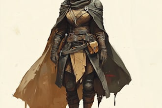 draw your d and d character and oc