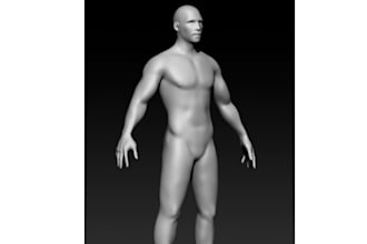 l design and render 3d models, sculpt realistic objects