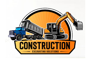design high quality export excavator logo with free source file