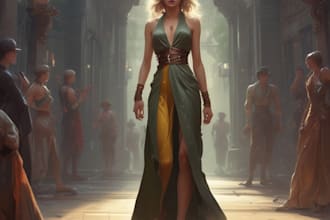 draw fashion technical illustrations with details