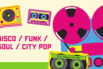 produce disco, funk, city pop music for you