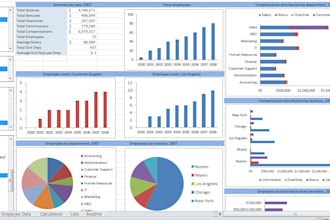 clean, format, merge, split excel data
