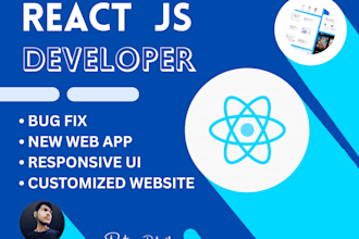 develop custom react web app that is responsive and SEO optimized