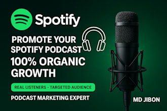 do spotify podcast promotion to boost real listeners engagement