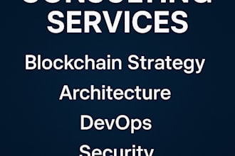 be your technical consultant for blockchain web dev