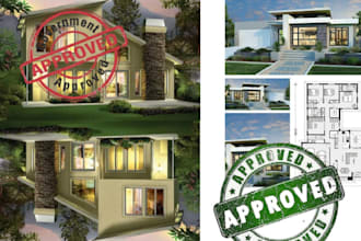 review and stamp texas stamp, california stamp, florida stamp for city permits