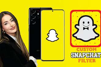 create unique professional snapchat lenses and filters