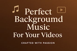 create a perfect background music for your videos