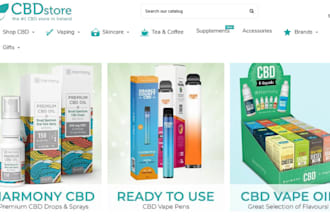 cbd shopify store marijuana tobacco stan cbd cannabis website dropshipping store