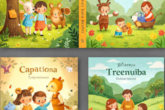 children book illustration and children book illustration