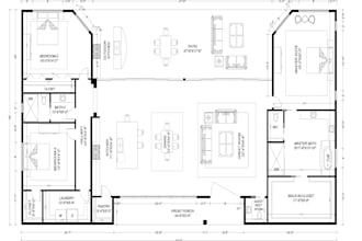 be your usa architect, draftsman in 2d house plan, framing plan, colored plan