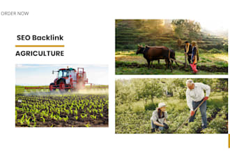 write and post SEO optimized agriculture guest post