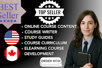 do online course content elearning course development ppt study guide
