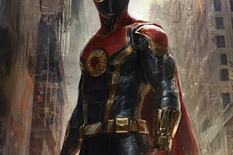 draw you as dc marvel superhero style professionally