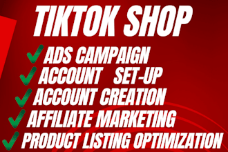 setup USA tiktok shop ads manager campaign affiliate marketing to boost sales
