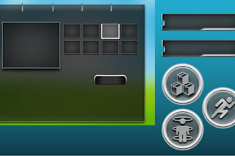 design a professional roblox UI or custom gui for roblox