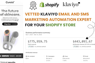 be your klaviyo email and SMS marketing automation expert for your shopify store