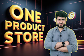 build a high converting shopify one product dropshipping store
