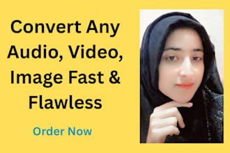 convert any audio, video, image fast and flawless