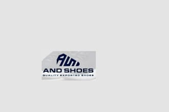 design a professional shoe logo with unlimited revisions