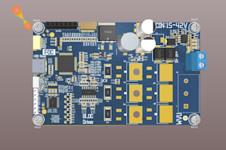 design pcb and electronic circuit for your project