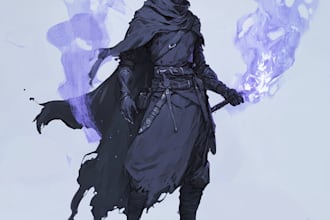 draw your dungeons and dragons character