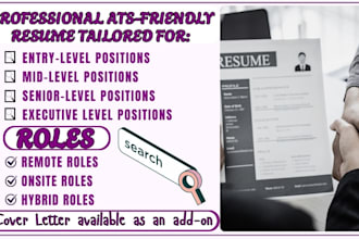 write an ats optimized resume that gets you interviews