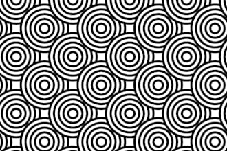 sophisticated black and white geometric patterns for your project or brand